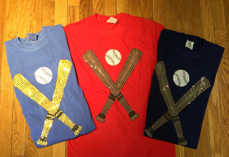 Baseball Sparkly Tee