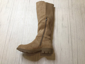 Hayride Sand Suede boots.