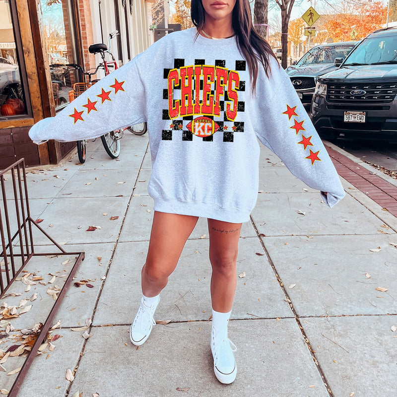 Kansas City Checker Sweatshirt