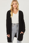 By The Fire Cardigan- Black