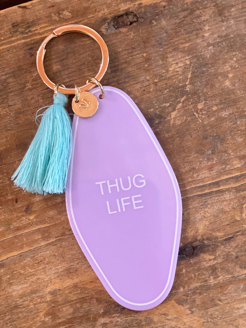 Thug Life Key Chain