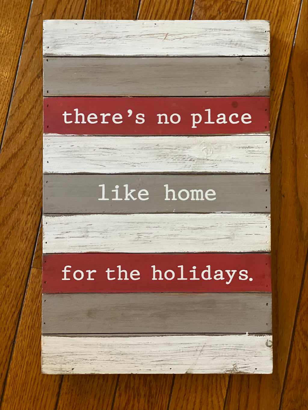 There’s no place like home for the holidays sign