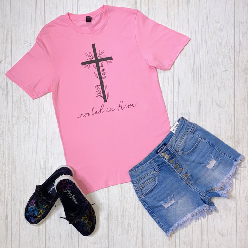 Rooted In Him Tee