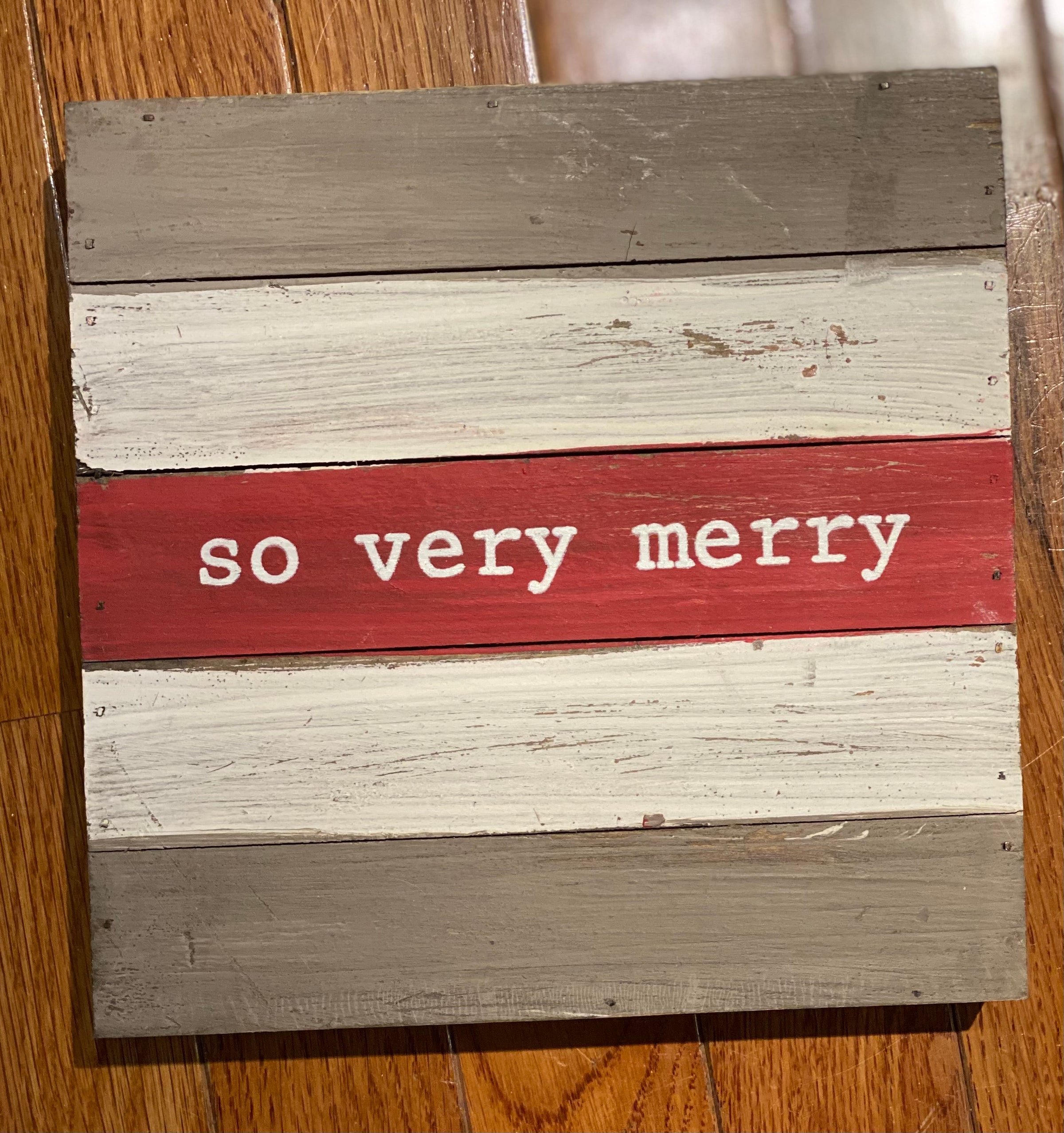 So Very Merry Sign