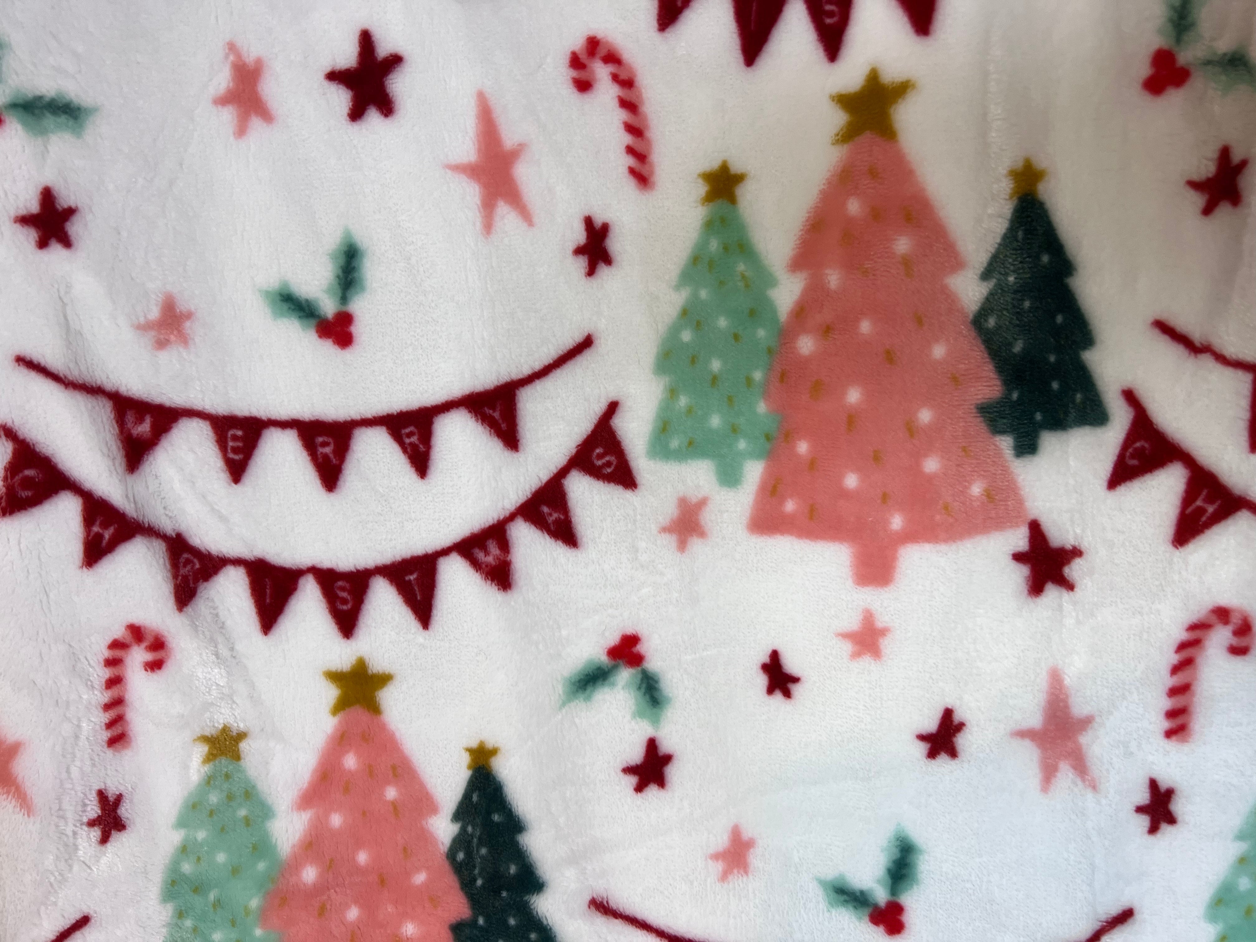 Merry Christmas Festivities Blanket - Thumbnail 2