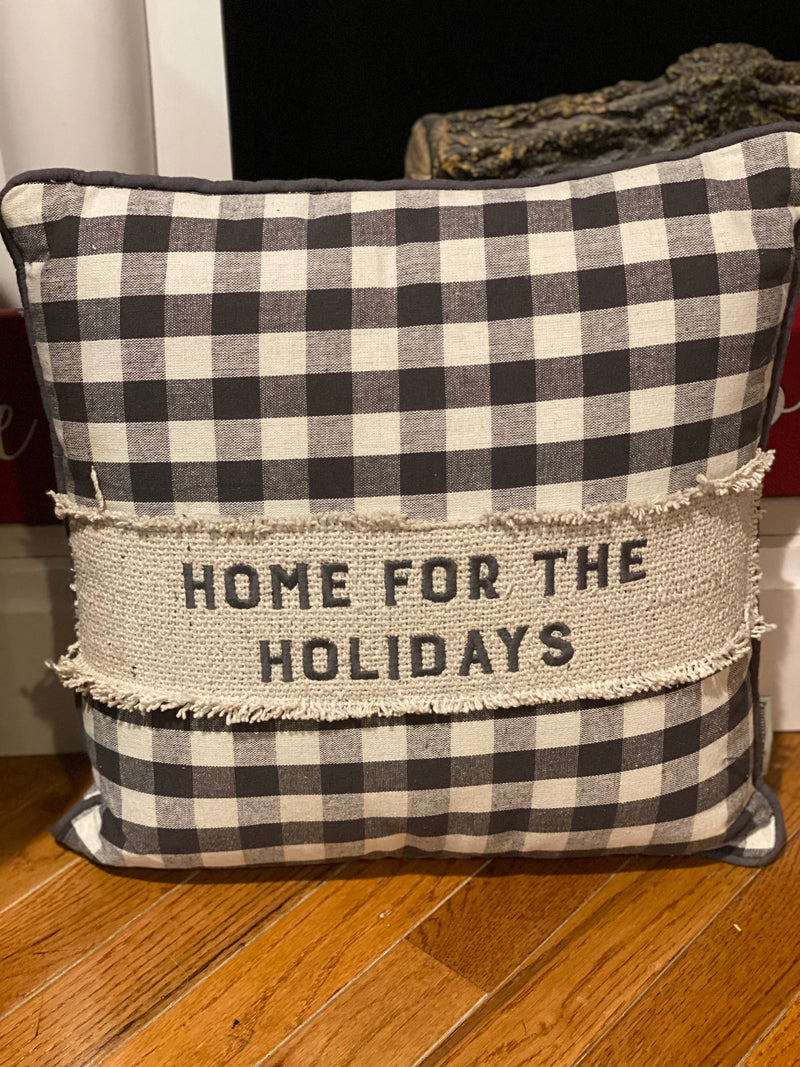 Home for the Holidays Pillow