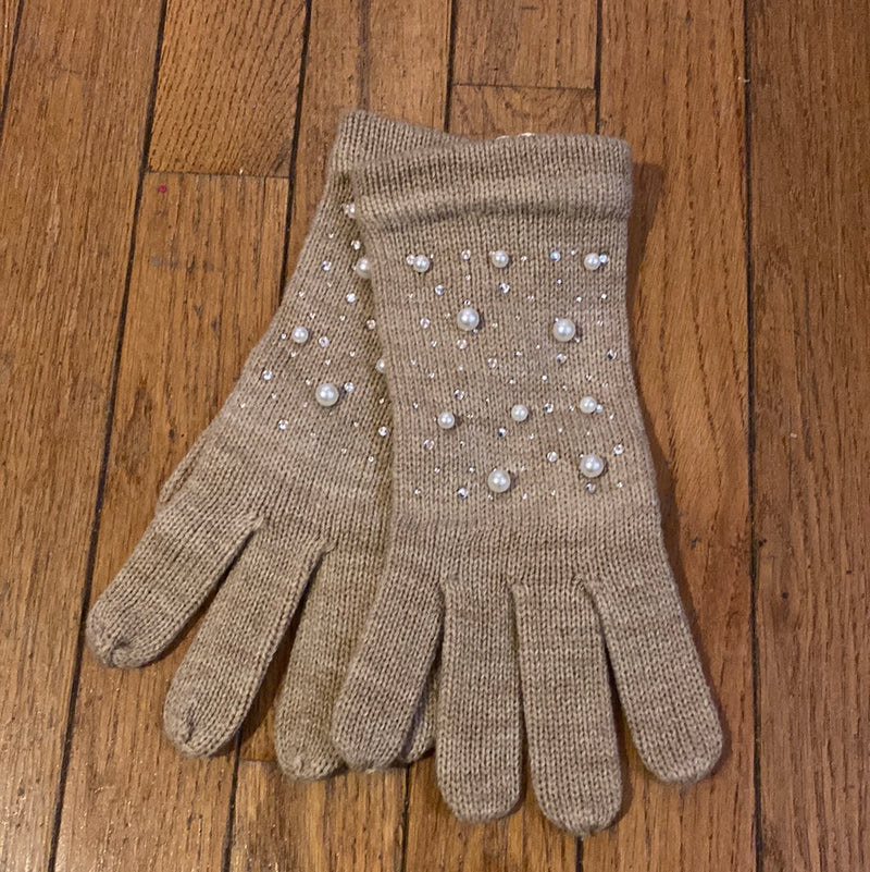 Beige Pearl Gloves