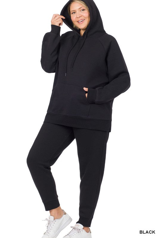 Plus Cozy Pant Black